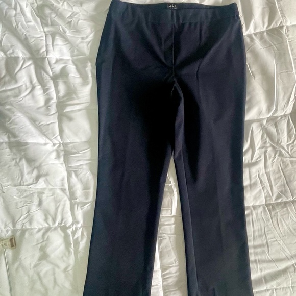 Nicole Miller Navy Blue Blazer & Pants Suit Set - Picture 4 of 7